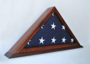 military service flag display cases