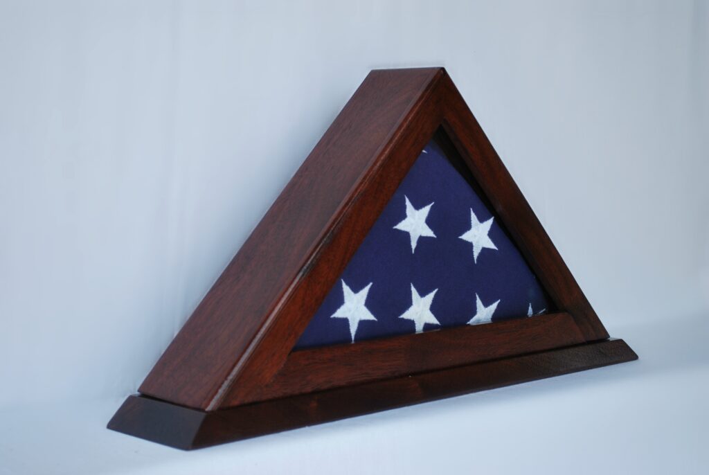 custom flag display cases