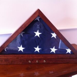 custom flag display cases