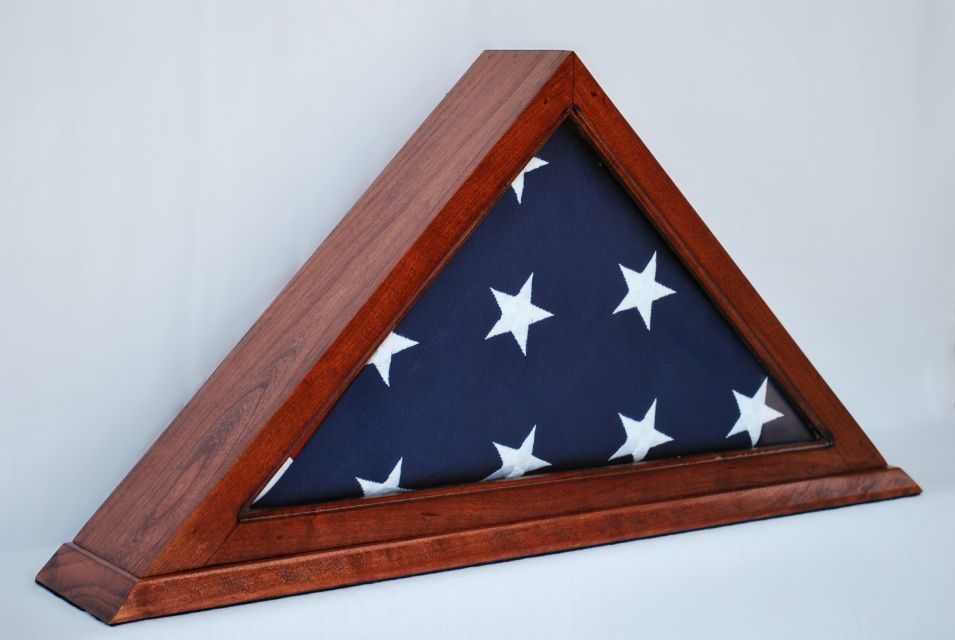 custom flag display cases