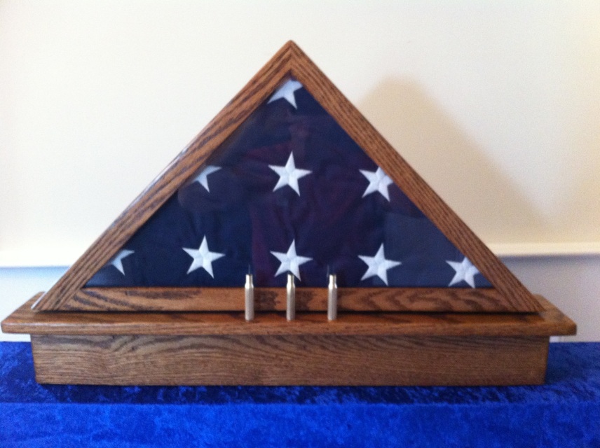 custom flag display cases