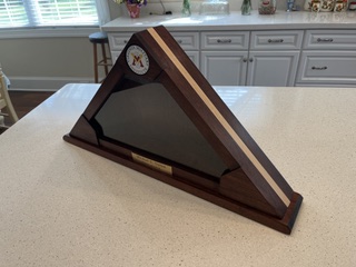 VMI Memorial Flag Display Case - Image 2